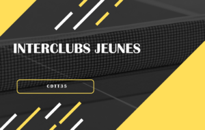 [INTERCLUBS JEUNES] DIMANCHE 20 FEVRIER 2022 - SAINT-MALO