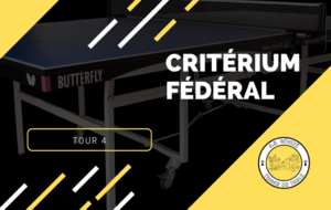 [Critérium Fédéral] Tour 4 / Niveau Départemental