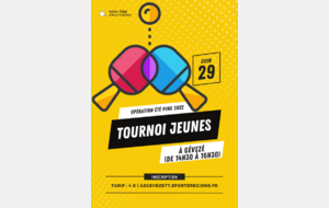 Tournoi Jeunes Fin de Saison